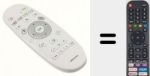 Comandos à distância universal Universal TV Hisense