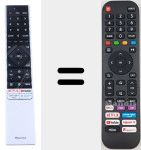Comandos à distância universal Universal TV Hisense