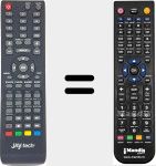 Comando &agrave; dist&acirc;ncia substituto de TV818