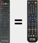 Comando &agrave; dist&acirc;ncia substituto de LTV058