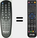 Comando &agrave; dist&acirc;ncia substituto de ICube790