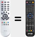 Comando à distância substituto de DSR-1350