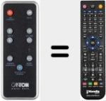 Comando &agrave; dist&acirc;ncia substituto de DM 9