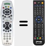 Comando &agrave; dist&acirc;ncia substituto de REMCON805
