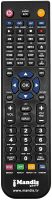 Comandos à distância equivalente Thomson DVD-S80