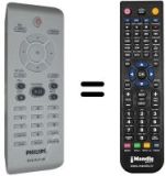 Comandos à distância equivalente Philips DVP3042 / 12