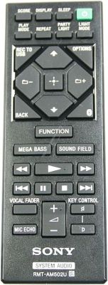 Comando à distância original SONY RMT-AM502U