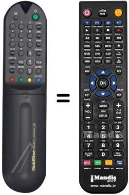 Comandos à distância equivalente 6710V00009L