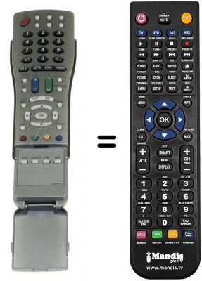 Comandos à distância equivalente Sharp LC-37GD9E