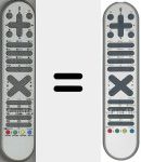 Comando &agrave; dist&acirc;ncia original RC1062 (30037768)