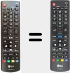 Comando &agrave; dist&acirc;ncia original AKB75055702