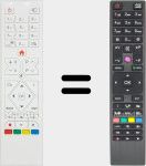 Comando à distância original RC 4876 (30088184)