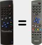 Comando à distância original Tele Pilot 807 C (296420611700)