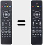 Comando à distância original LC11S16DVB-T (20464930)