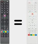 Comando à distância original RC4876 (30089240)