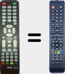 Comando &agrave; dist&acirc;ncia original 306045097FHUN006 (894526-24S17T2)