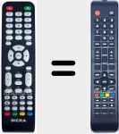 Comando &agrave; dist&acirc;ncia original 306045097FHUN006 (894526-24S17T2)