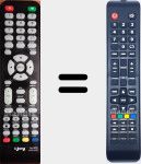 Comando &agrave; dist&acirc;ncia original 306045097FHUN006 (894526-24S17T2)