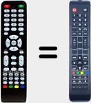 Comando à distância original 306045097FHUN006 (894526-24S17T2)