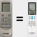 Comandos à distância universal Aircoplus (42530)