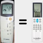 Comandos à distância universal Aircoplus (42530)