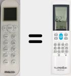 Comandos à distância universal Aircoplus (42530)