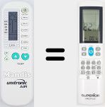 Comandos à distância universal Aircoplus (42530)