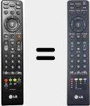 Comando à distância original MKJ42519605