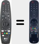 Comando à distância original MR21GA (AKB76039701)