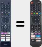 Comandos à distância universal Universal TV Hisense