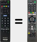 Comandos &agrave; dist&acirc;ncia universal Universal TV Sony