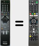 Comandos à distância universal Universal TV Sony