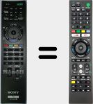 Comandos à distância universal Universal TV Sony