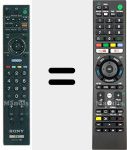 Comandos à distância universal Universal TV Sony