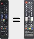 Comandos &agrave; dist&acirc;ncia universal Universal TV Samsung