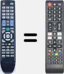 Comandos à distância universal Universal TV Samsung