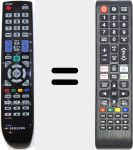 Comandos à distância universal Universal TV Samsung