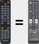 Comandos à distância universal Universal TV Samsung