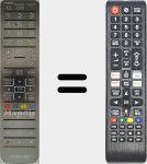 Comandos à distância universal Universal TV Samsung