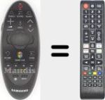 Comandos à distância universal Universal TV Samsung