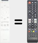 Comandos à distância universal Universal TV Samsung