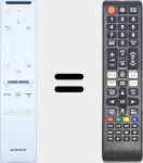 Comandos à distância universal Universal TV Samsung