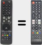 Comandos &agrave; dist&acirc;ncia universal Universal TV Samsung