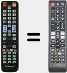 Comandos à distância universal Universal TV Samsung