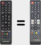 Comandos à distância universal Universal TV Samsung