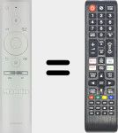 Comandos à distância universal Universal TV Samsung