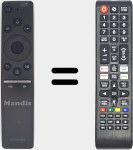 Comandos à distância universal Universal TV Samsung