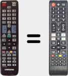 Comandos à distância universal Universal TV Samsung