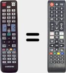 Comandos à distância universal Universal TV Samsung