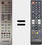 Comandos à distância universal Universal TV Samsung